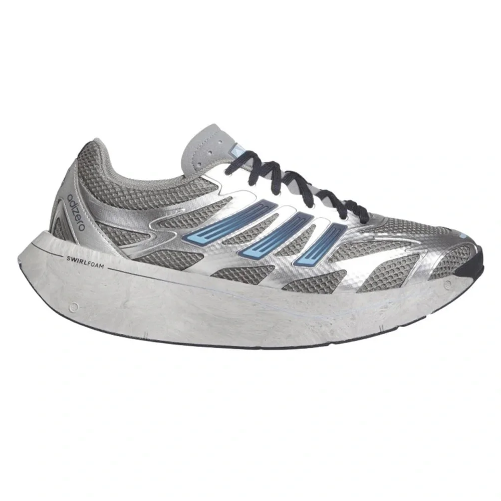 Adidas Retro Adizero Aruku Grey/Blue/Silver Swirlfoam Men Sz 9 NIB
